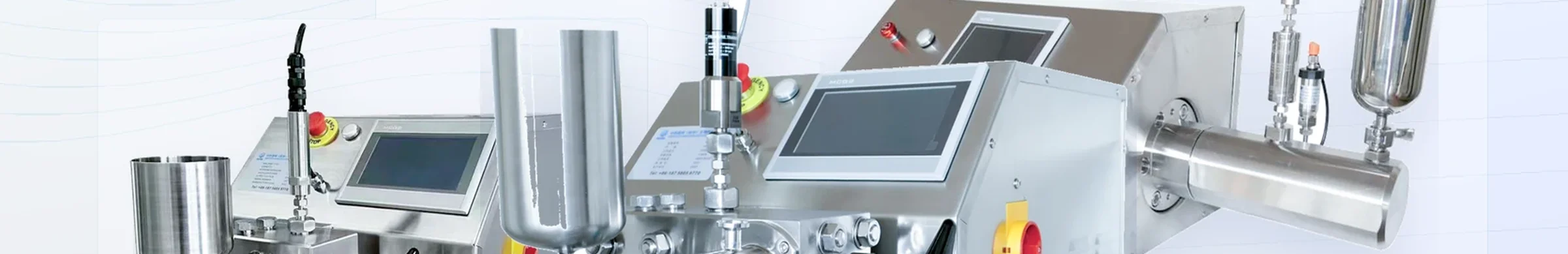 CAS PETER high-pressure homogenizer equipment range