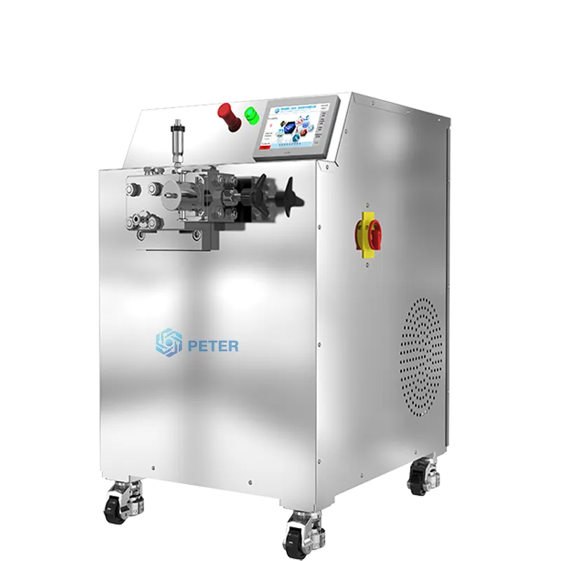 CAS PETER PT-40 high-pressure homogenizer for defined dairy process duties