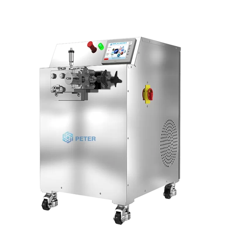 Pilot type high pressure homogenizer PT-40 Production type high-pressure homogenizer