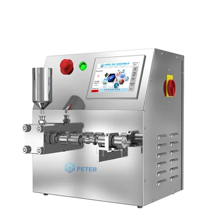 High Pressure Microfluidizer PTH-10 Experimental high-pressure homogenizer