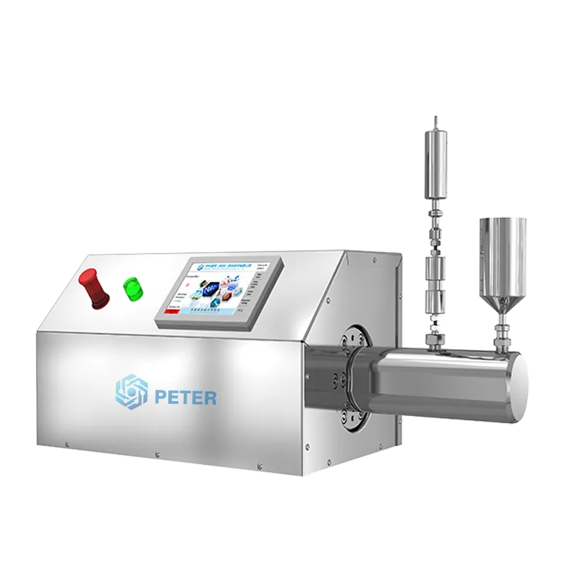 PTH-20 high-pressure microfluidizer for fine industrial dispersions
