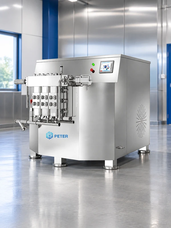 Pilot-scale homogenization sample plan with temperature and particle-size checks