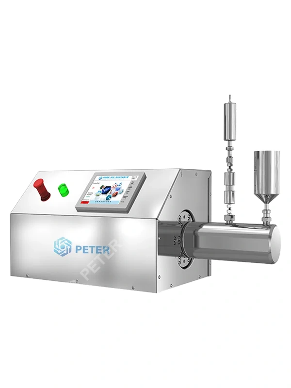 CAS PETER PTH-20 high-pressure microfluidizer for pilot process evaluation