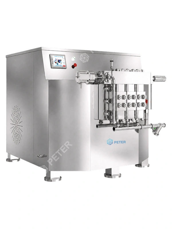 CAS PETER PT-1000 high-pressure homogenizer for dairy production planning