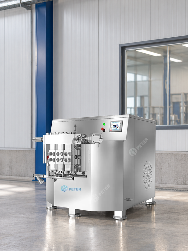 CAS PETER PT-500 in an illustrative installation and commissioning bay inside a production factory