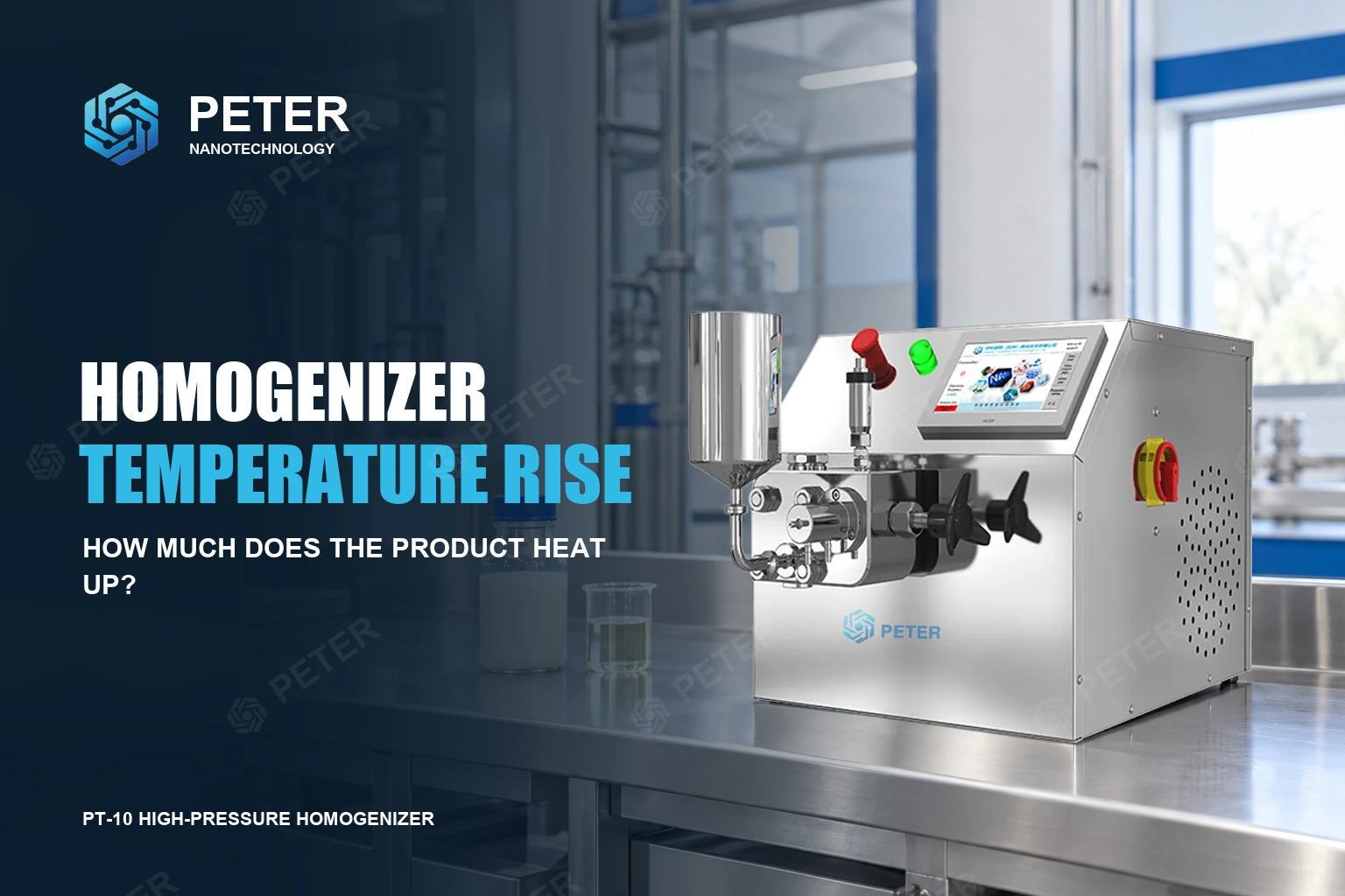 How Much Does a High-Pressure Homogenizer Heat the Product?