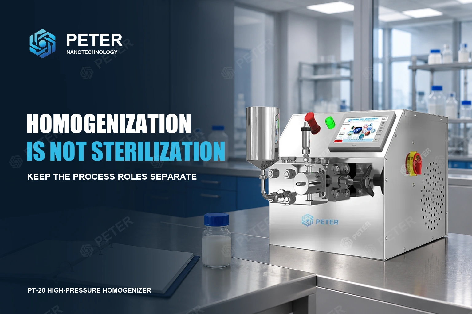 Can High-Pressure Homogenization Replace Sterilization or Sterile Filtration?