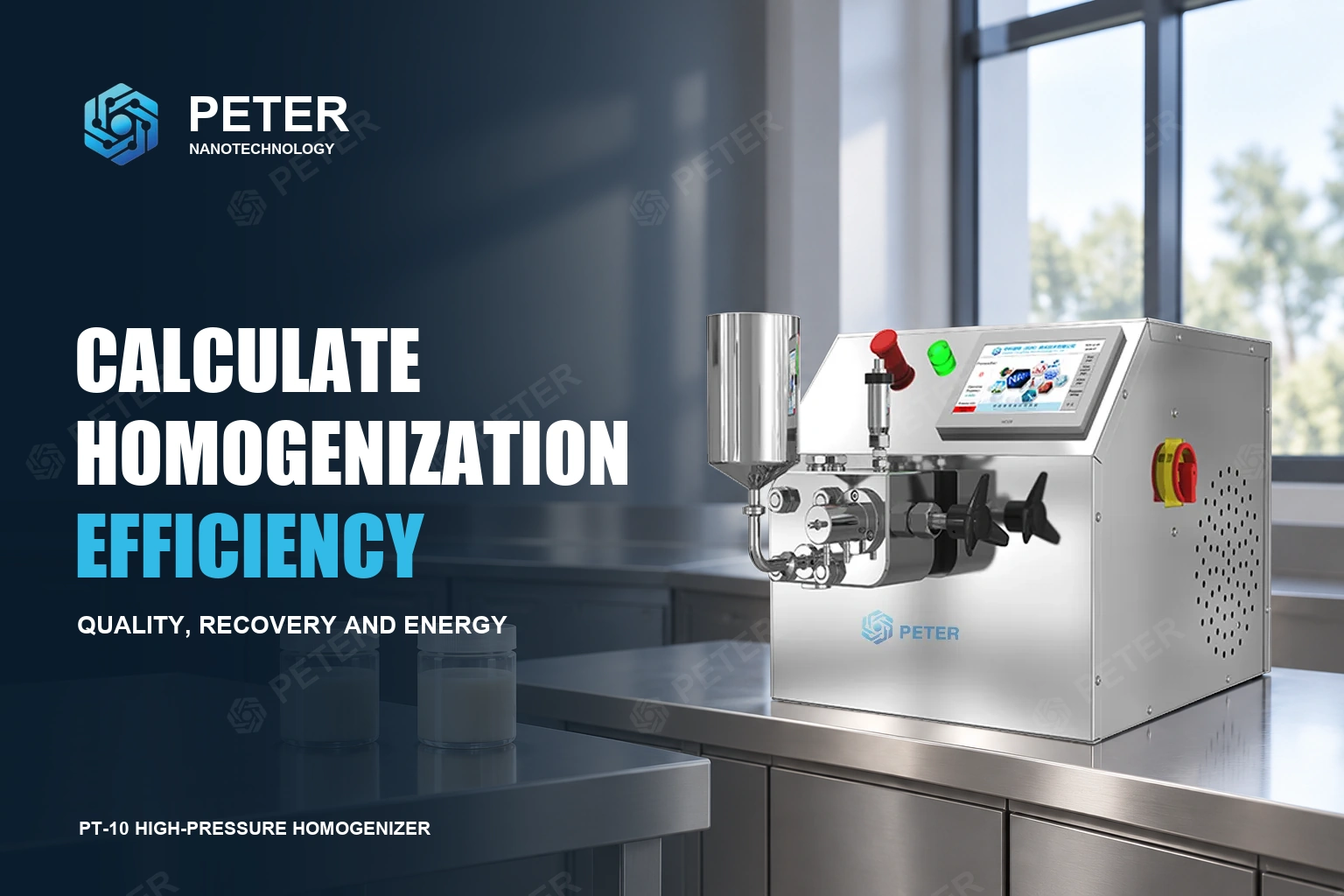 How Do You Calculate Homogenization Efficiency?
